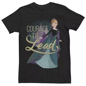 Мужская футболка Disney Frozen 2 Anna Courage To Lead Licensed Character