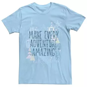 Мужская футболка Disney Frozen Every Adventure Quote