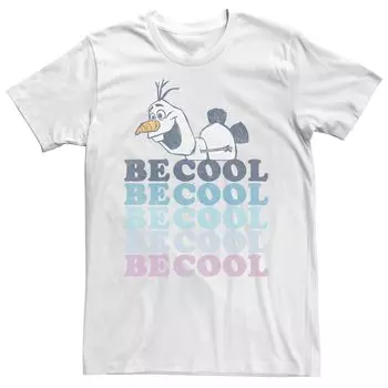 Мужская футболка Disney Frozen Olaf Be Cool Licensed Character
