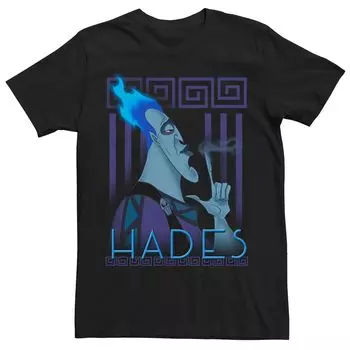 Мужская футболка Disney Hercules Hades с геометрическим рисунком Licensed Character