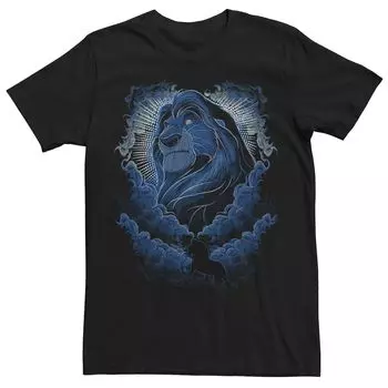 Мужская футболка Disney King Lion King Mufasa In The Sky Licensed Character