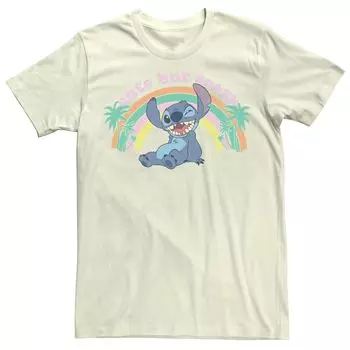 Мужская футболка Disney Lilo & Stitch Cute But Crazy Stitch Licensed Character