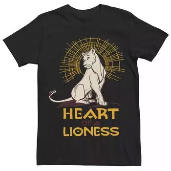 Мужская футболка Disney Lion King Heart Of A Lioness с короткими рукавами Licensed Character