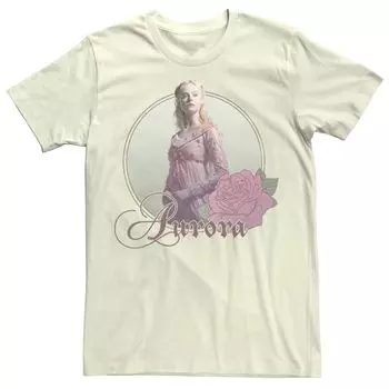 Мужская футболка Disney Maleficent Aurora Circle Portrait