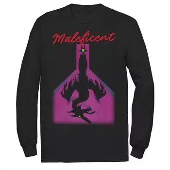 Мужская футболка Disney Maleficent Dragon Shadow Portrait