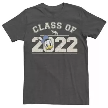 Мужская футболка Disney Mickey Classic Class Of 2022 Grad Donald Licensed Character