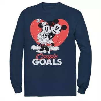 Мужская футболка Disney Mickey & Minnie Mouse для пары Goals Licensed Character