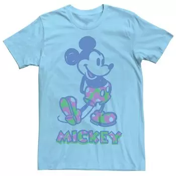 Мужская футболка Disney Mickey Mouse Flowers Licensed Character