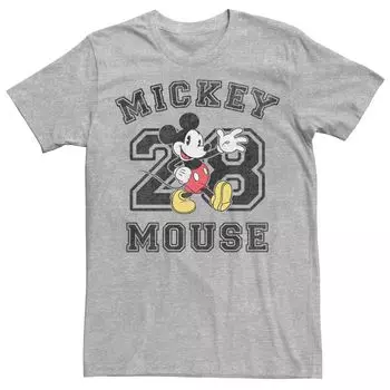 Мужская футболка Disney Mickey Varsity Text #28 с портретом Licensed Character