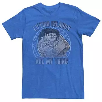 Мужская футболка Disney Moana Maui Lifting Islands Licensed Character