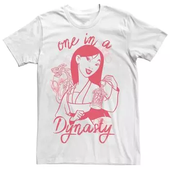 Мужская футболка Disney Mulan One In A Dynasty Licensed Character