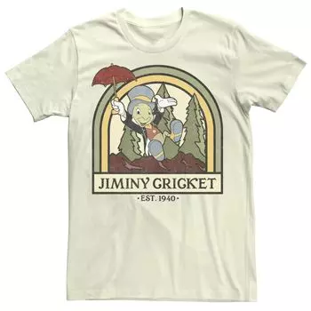 Мужская футболка Disney Pinocchio Jiminy Cricket, созданная в 1940 году Licensed Character