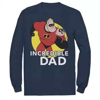 Мужская футболка Disney/Pixar Incredibles 2 «Джек Джек и папа» Licensed Character