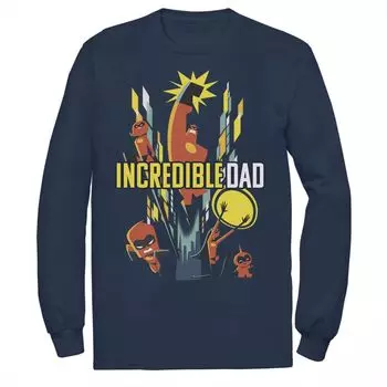 Мужская футболка Disney/Pixar Incredibles 2 «Папа и семья» Licensed Character