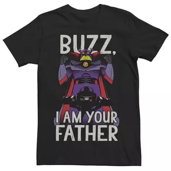 Мужская футболка Disney/Pixar «История игрушек» «Я твой отец» Buzz Licensed Character