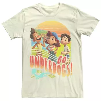 Мужская футболка Disney/Pixar Luca Go Underdogs Group Shot Licensed Character