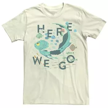 Мужская футболка Disney/Pixar Luca Here We Go Licensed Character