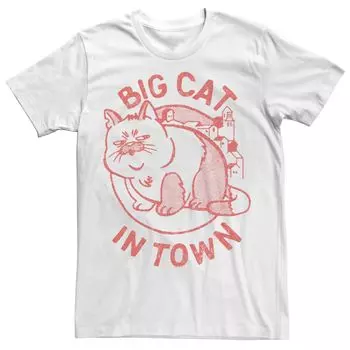 Мужская футболка Disney/Pixar Luca Machiavelli Big Cat In Town V2 Licensed Character