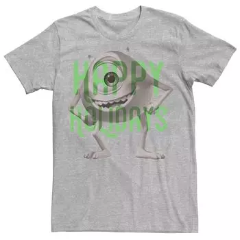 Мужская футболка Disney Pixar Monsters University Happy Holidays Licensed Character