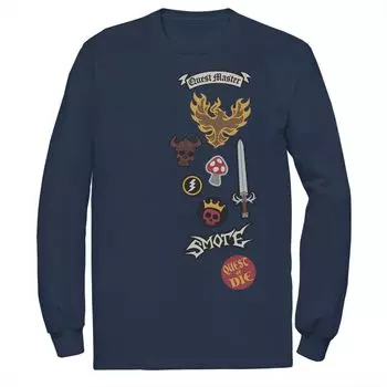 Мужская футболка Disney/Pixar Onward Barley Vest Patches Licensed Character