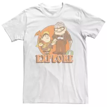 Мужская футболка Disney/Pixar Up Explore Licensed Character