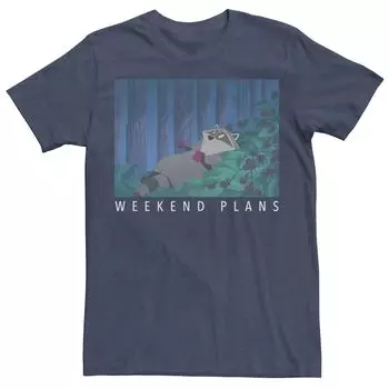 Мужская футболка Disney Pocahontas Meeko Weekend Plans