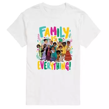Мужская футболка Disney's Encanto Family Everything с графическим рисунком Licensed Character