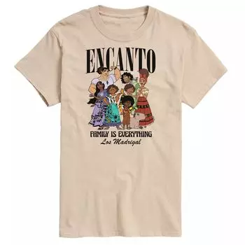 Мужская футболка Disney's Encanto Family Everything с графическим рисунком Licensed Character