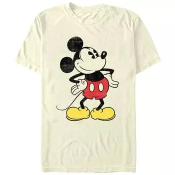 Мужская футболка Disney с изображением Микки Мауса «Руки на бедре» Licensed Character