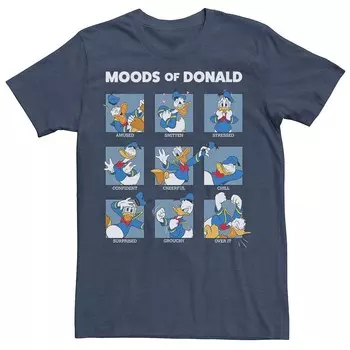 Мужская футболка Disney's Mickey & Friends Donald Duck Box Up, цвет Navy Heather