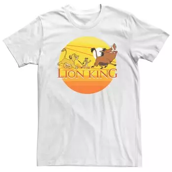 Мужская футболка Disney's The Lion King Sunset Trio Licensed Character