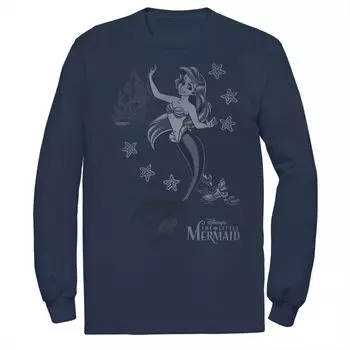 Мужская футболка Disney's The Little Mermaid Ariel Sebastian Under The Sea Tee