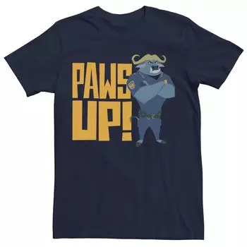 Мужская футболка Disney's Zootopia Paws Up Licensed Character