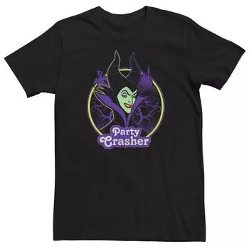 Мужская футболка Disney «Спящая красавица Малефисента» Party Crasher Licensed Character
