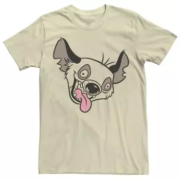 Мужская футболка Disney The Lion King Hyena с большим лицом
