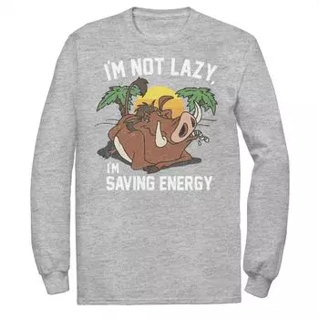 Мужская футболка Disney The Lion King Lazy Pumba