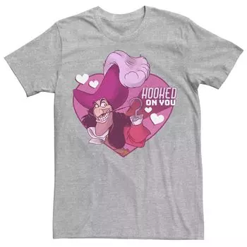 Мужская футболка Disney Villains Captain Hook "Hooked On You"