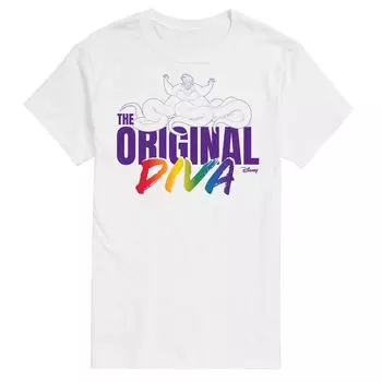 Мужская футболка Disney Villains Ursula Original Diva Pride с рисунком
