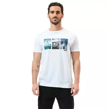 Мужская футболка для бассейна Cadillac & пальмы Basehit, белый