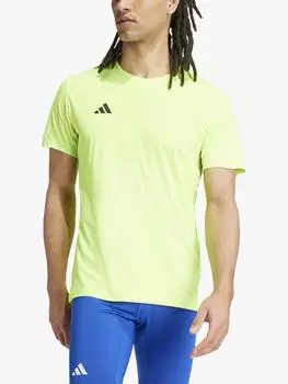 Мужская футболка для бега adizero essentials adidas, цвет Lucid Lemon