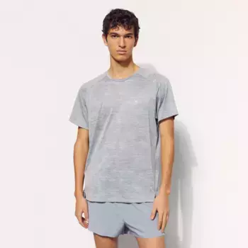 Мужская футболка для бега Boomerang, светло-серый