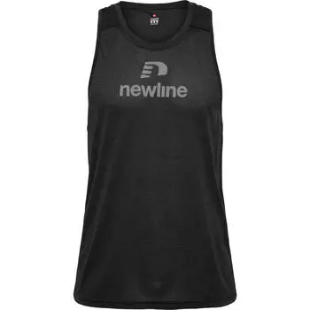 Мужская футболка для бега Nwlfontana Singlet, легкий вес NEWLINE, цвет schwarz