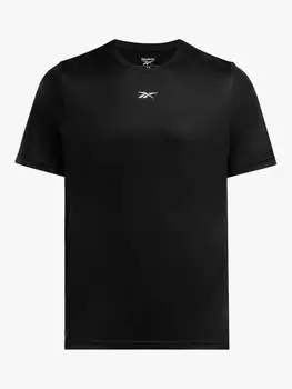 Мужская футболка для бега speedwick с коротким рукавом Reebok, черный