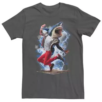 Мужская футболка для брейкдансера Electric Shark Licensed Character
