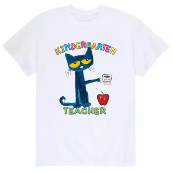 Мужская футболка для детского сада Pete The Cat Licensed Character