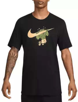 Мужская футболка для фитнеса Nike Dri-FIT, черный