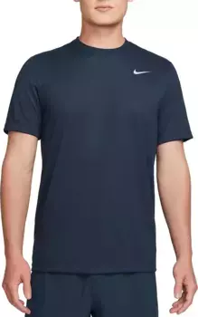 Мужская футболка для фитнеса Nike Dri-FIT Legend, цвет Obsidian
