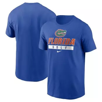 Мужская футболка для гольфа Nike Royal Florida Gators, цвет Fld Blue