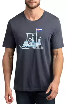 Мужская футболка для гольфа TravisMathew Rockies Road 2.0 CO State с графическим рисунком, цвет Blue Nights