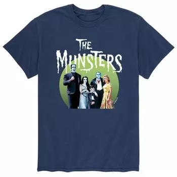 Мужская футболка для группового фото The Munsters Licensed Character